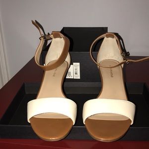 Saks Fifth Avenue New Vachetta Sandals